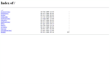 Tablet Screenshot of download.pennmush.org