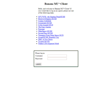 Tablet Screenshot of client.pennmush.org